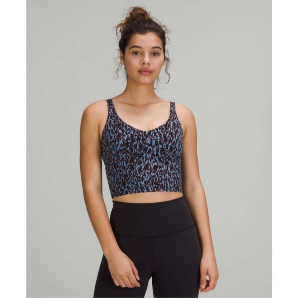 Lululemon Align Tank Blue Nile Multi -size 8